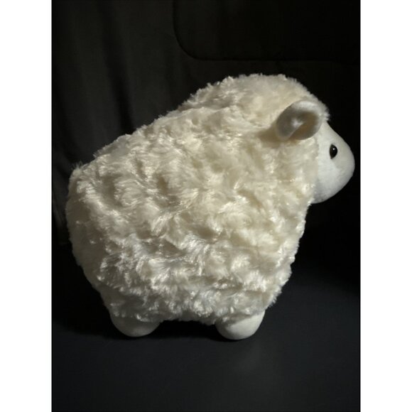 KELLYTOY Plush Lamb 11” Super Soft Baby Sheep Cream Chubby Lamb - Picture 9 of 13